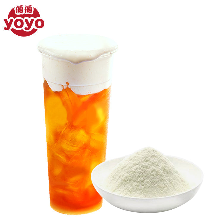 Poudre de mousse de lait de garniture de mousse à saveur de fromage