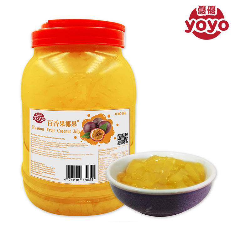 Gelée De Coco Aux Fruits De La Passion