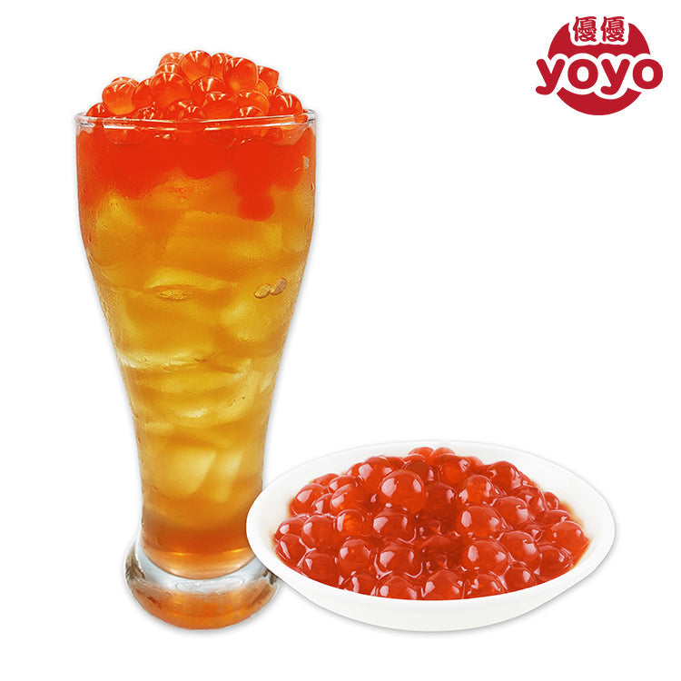 Boba Popping Saveur Fraise