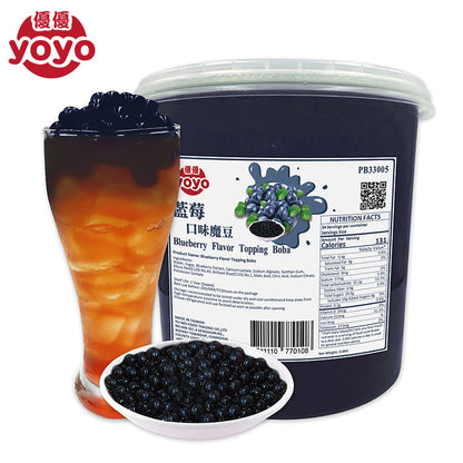 Blueberry Flavor Popping Boba