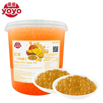 Mango Flavor Popping Boba