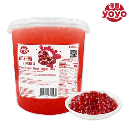 Pomegranate Flavor Popping Boba