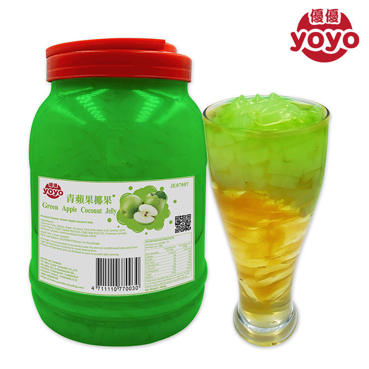 Green Apple Coconut Jelly