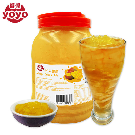 Mango Coconut Jelly