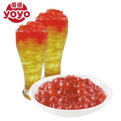 Cranberry Flavor Popping Boba