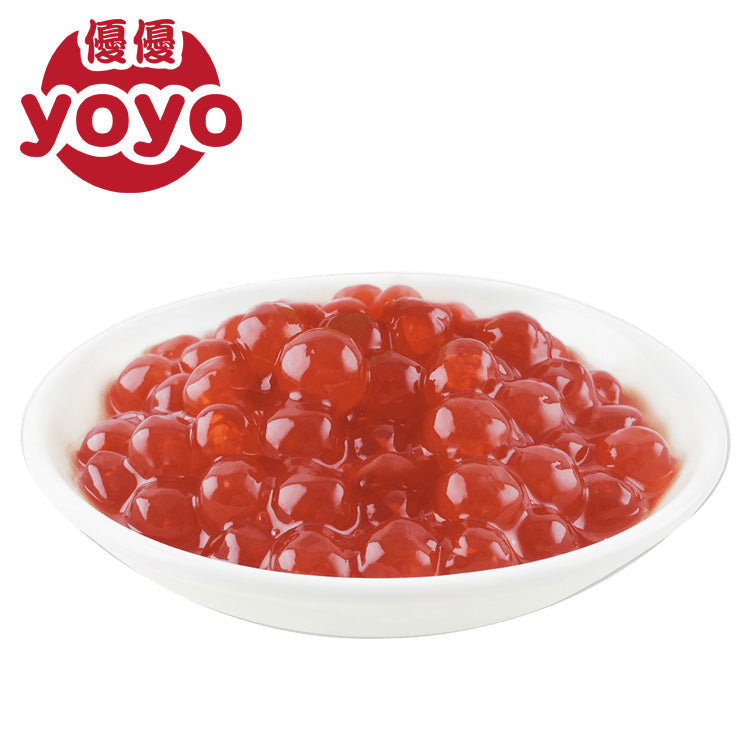 Cranberry Flavor Popping Boba