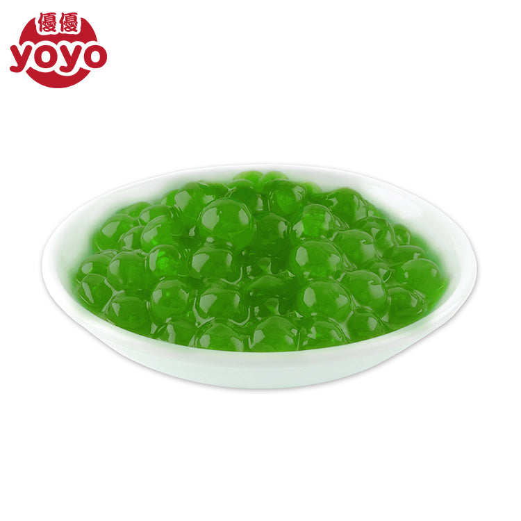 Green Apple Flavor Popping Boba