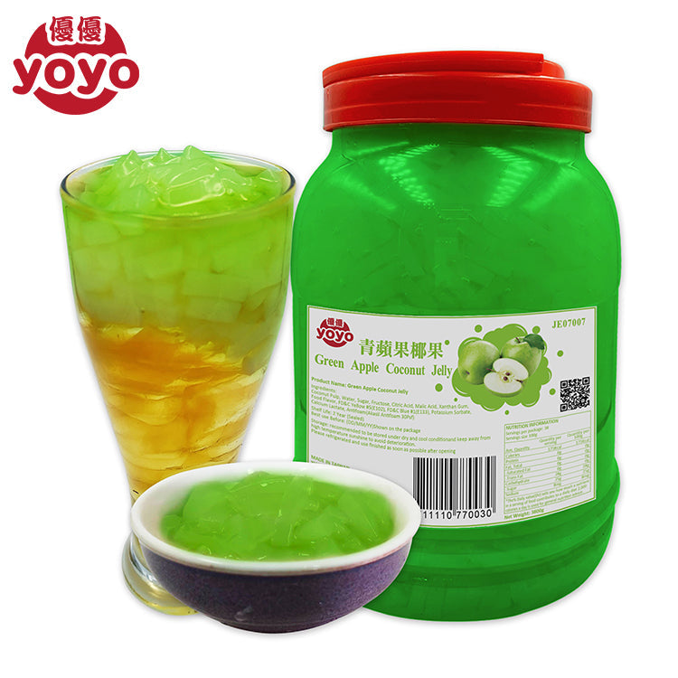 Green Apple Coconut Jelly