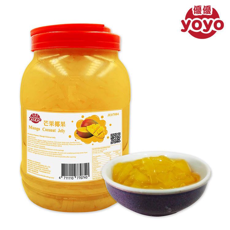 Mango Coconut Jelly