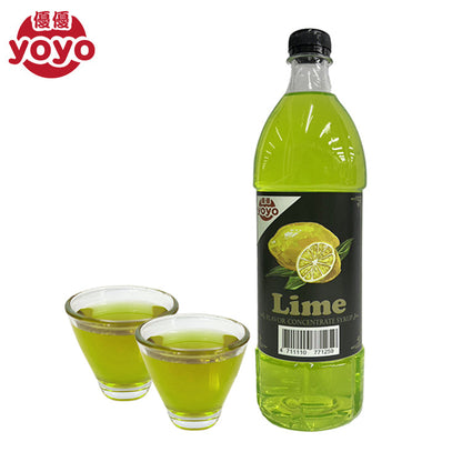 Lime Flavor Concentrated Syrup