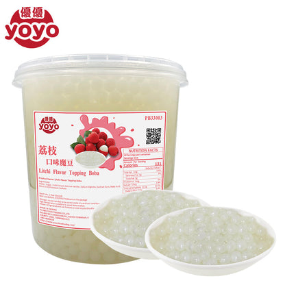 Boba Popping Saveur Litchi