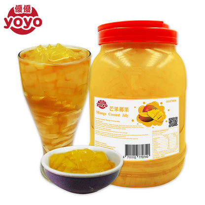 Mango Coconut Jelly