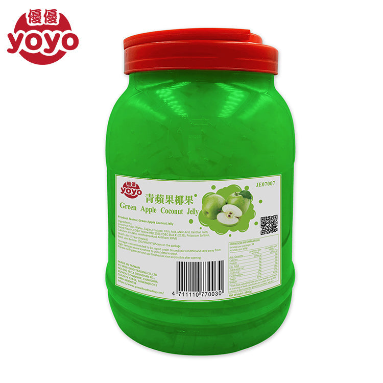 Green Apple Coconut Jelly