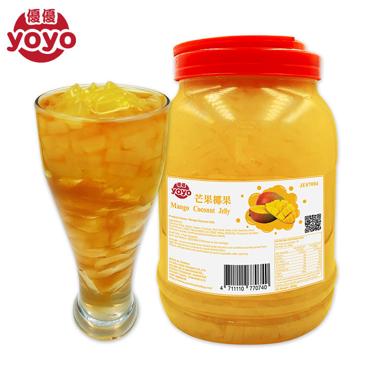 Mango Coconut Jelly