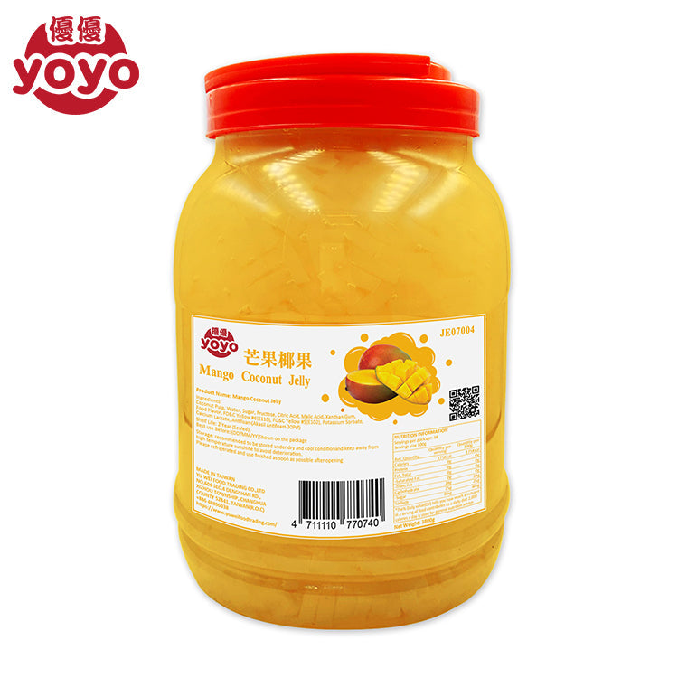 Mango Coconut Jelly