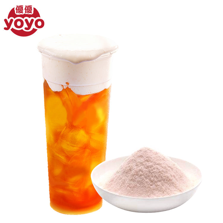 Rose Salt Flavor Foam Topping Milk Foam Powder